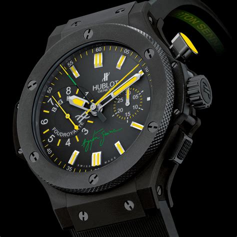 hublot big bang king power ayrton senna|Hublot king Ayrton Senna limited edition.